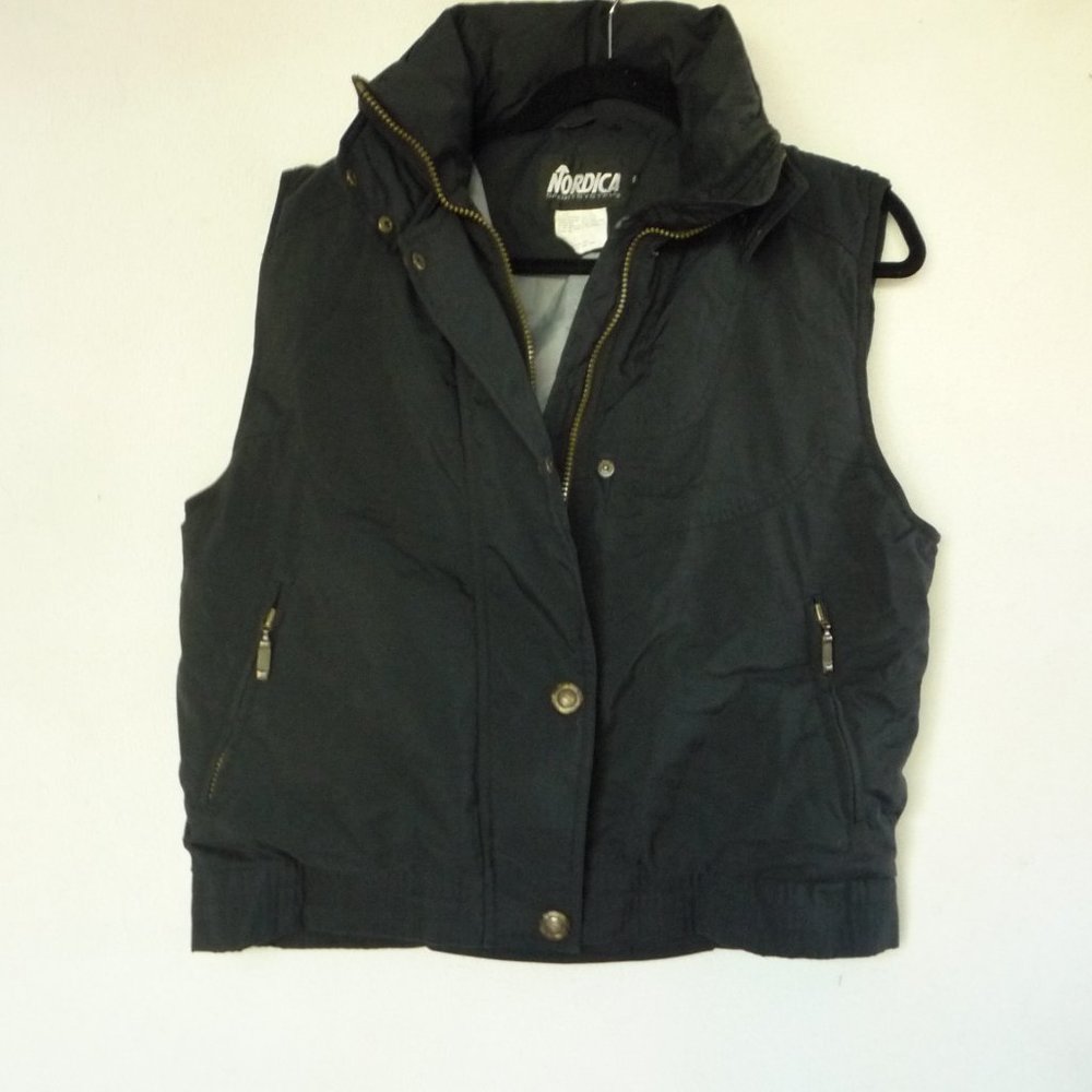 NORDICA  SPORTSYSTEM MEN PUFFER VEST SZ 8 EUC